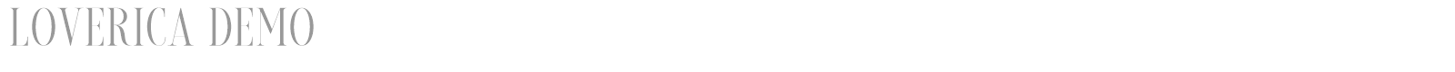 Loverica font preview